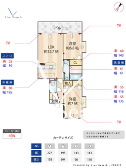 アーバンレジデンス 203 【福岡県千早駅】 の間取り図