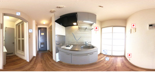 5104500ROSA　A　 205 【兵庫県阪急電鉄神戸線 芦屋川駅 徒歩9分】 の間取り図