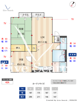 イーストフィールド2 102 【兵庫県西宮駅】 の間取り図