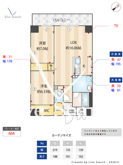 GRAN DUKE伝馬町 202 【愛知県熱田神宮伝馬町駅】 の間取り図