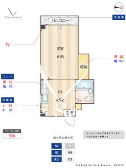 フレンドパーク友泉 201 【福岡県六本松駅】 の間取り図