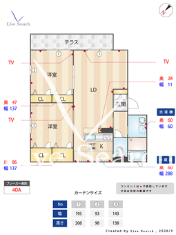フィレンツェ上新庄 102 【大阪府上新庄駅】 の間取り図