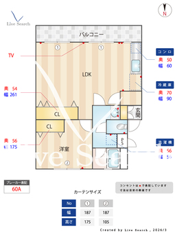 ハラッパ団地・草加1 403 【埼玉県新田駅】 の間取り図