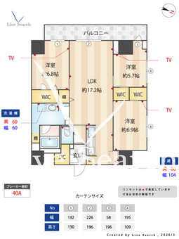 スカイテラス南大塚 901 【東京都大塚駅】 の間取り図