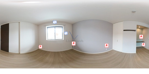 エクラシエル住吉 0302 【大阪府阪堺電気軌道上町線 帝塚山四丁目駅】 の間取り図