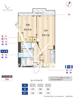 ハイネス旭 201 【埼玉県川越駅】 の間取り図