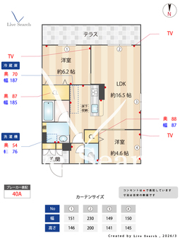 カーサ・アルバⅡ 0102 【大阪府初芝駅】 の間取り図