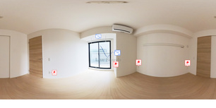 スカイテラス南大塚 411 【東京都大塚駅】 の間取り図