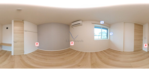 メゾン　ド　ルクス 101 【大阪府蛸地蔵駅】 の間取り図