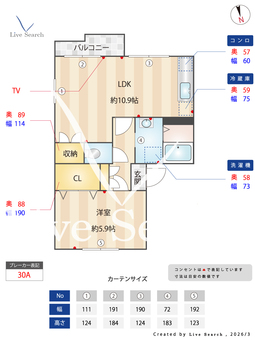 タウニー中長尾 201 【大阪府堺市駅】 の間取り図