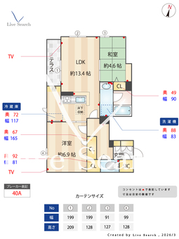 シャーメゾン　リーゾス 106 【大阪府ＪＲ東海道本線茨木駅 】 の間取り図