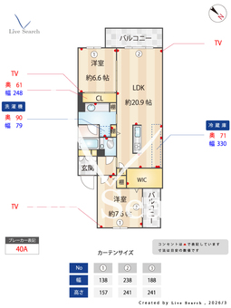 Aile Blanche 吹上 201 【愛知県吹上駅】 の間取り図