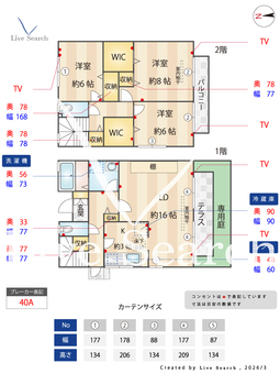 タウンコートA 102 【埼玉県川越線　日進駅　徒歩6分】 の間取り図
