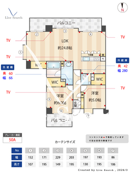 オーベル池袋立教通り 801 【東京都要町】 の間取り図