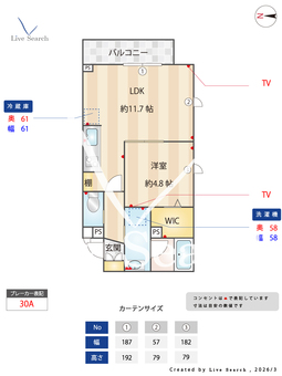 プランドールK 0303 【愛知県中村公園駅】 の間取り図