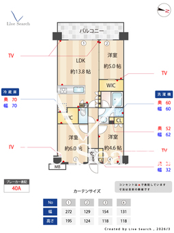 プレシス大宮ヴェルデ 402 【埼玉県大宮駅】 の間取り図