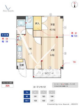 サニーハイム 202 【福岡県藤崎駅】 の間取り図