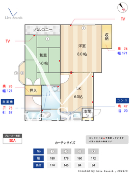 エリール柳田 101 【東京都用賀駅】 の間取り図