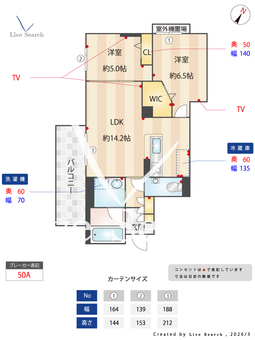 フォレスト 201 【神奈川県栗平】 の間取り図