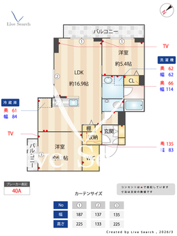 カーサレジオ新川崎 201 【神奈川県新川崎】 の間取り図