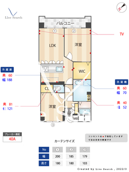 ニッシンビル 705 【福岡県東比恵駅】 の間取り図
