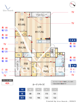 Asset-Court中町 302 【東京都町田駅】 の間取り図