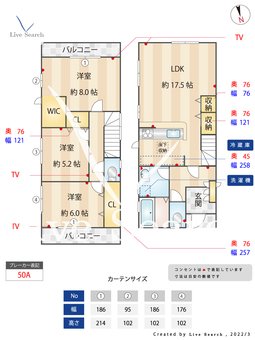千早一丁目戸建  【福岡県千早駅】 の間取り図