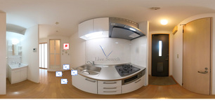 コート　アゼリア 201 【大阪府西田辺駅】 の間取り図