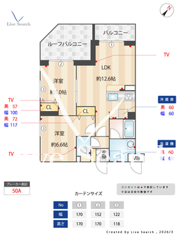 Alivis篠崎 208 【東京都篠崎駅】 の間取り図