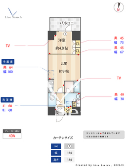  Alivis笹塚 203 【東京都笹塚駅】 の間取り図