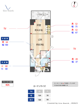  Alivis笹塚 601 【東京都笹塚駅】 の間取り図