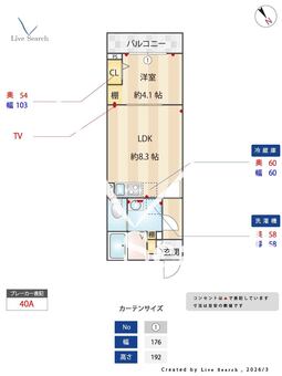 セミカ四街道 204 【千葉県四街道駅】 の間取り図
