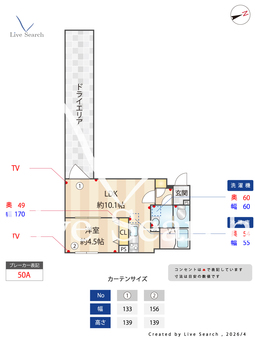 HJクラウンⅡ 202 【東京都外苑前駅】 の間取り図