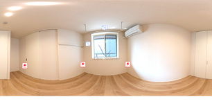 オーツー 203 【神奈川県川崎新町】 の間取り図