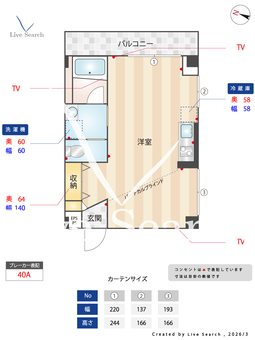グランヒルズ中落合 404 【東京都下落合駅】 の間取り図