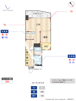 朝日プラザ赤坂Ⅱ 602 【福岡県地下鉄空港線　赤坂駅】 の間取り図