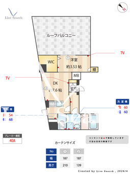 レジデンス東雪谷 501 【東京都石川台駅、大岡山駅、洗足池駅】 の間取り図