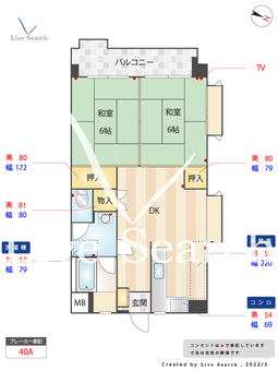 柿原ビル 504 【福岡県薬院駅】 の間取り図