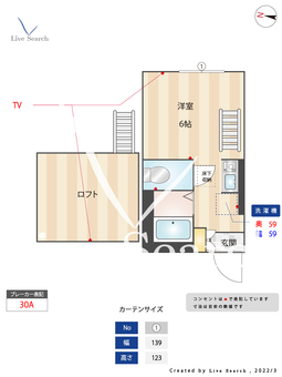 ターニングバック 102 【神奈川県妙蓮寺駅】 の間取り図