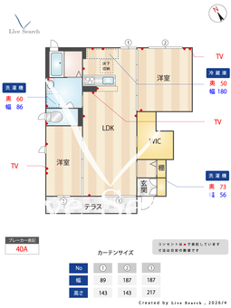 アルファヴィル　＊ A0101 【熊本県無し】 の間取り図