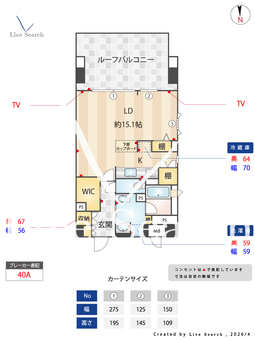 Granmast鶴舞 803 【愛知県地下鉄鶴舞線　鶴舞駅】 の間取り図