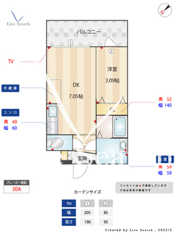 ソフィア城南 301 【福岡県七隈駅】 の間取り図
