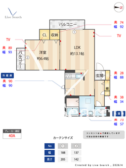 ShaMaison中宮 0102 【大阪府千林大宮駅】 の間取り図
