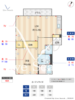 メゾンユリア　＊＊ 101 【熊本県宇土駅】 の間取り図