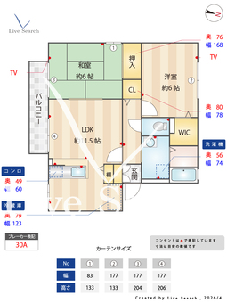 ヴェル・ソールB 202 【栃木県宇都宮】 の間取り図