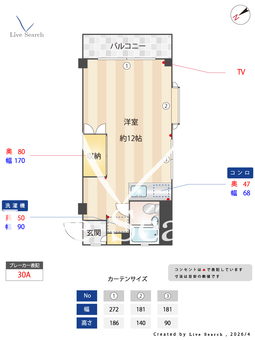 メゾン第2SFビル・ウダガワ 3E 【東京都西荻窪駅】 の間取り図