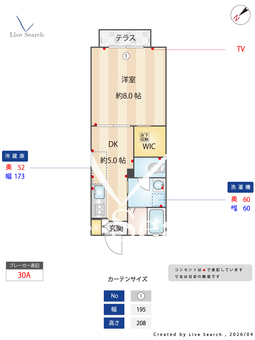 ディアコート豊中Ⅰ．Ⅱ B101 【大阪府阪急電鉄阪急宝塚線 豊中駅 徒歩7分】 の間取り図