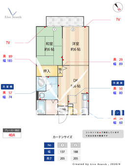 	C.S.リバーサイドハイツ 102 【大阪府阪急神戸線「神崎川」】 の間取り図