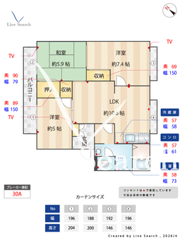 ヴィラ錦C 201 【大阪府河内長野駅】 の間取り図