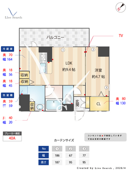 ペスカード別院 205 【大阪府阪急電鉄阪急京都線 茨木市駅 】 の間取り図